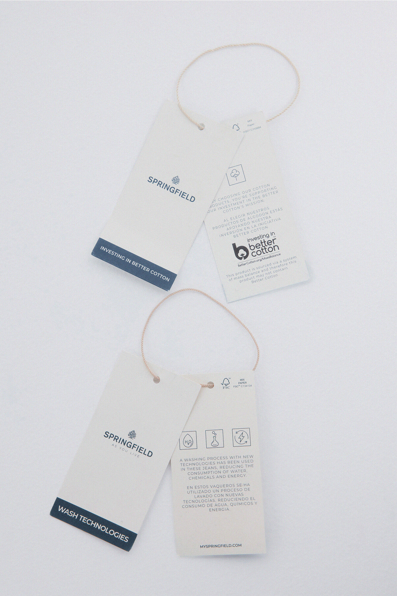 Springfield Jeans bootcut azul