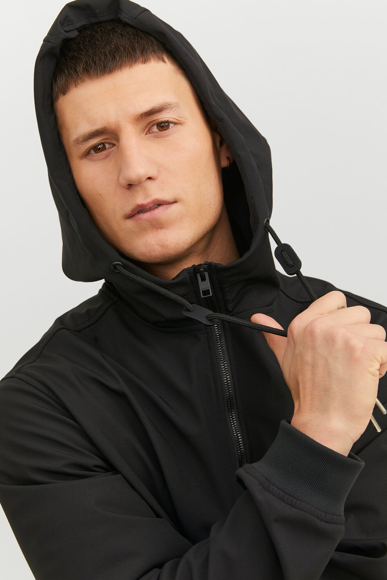 Jack & Jones Chamarra softshell con capucha