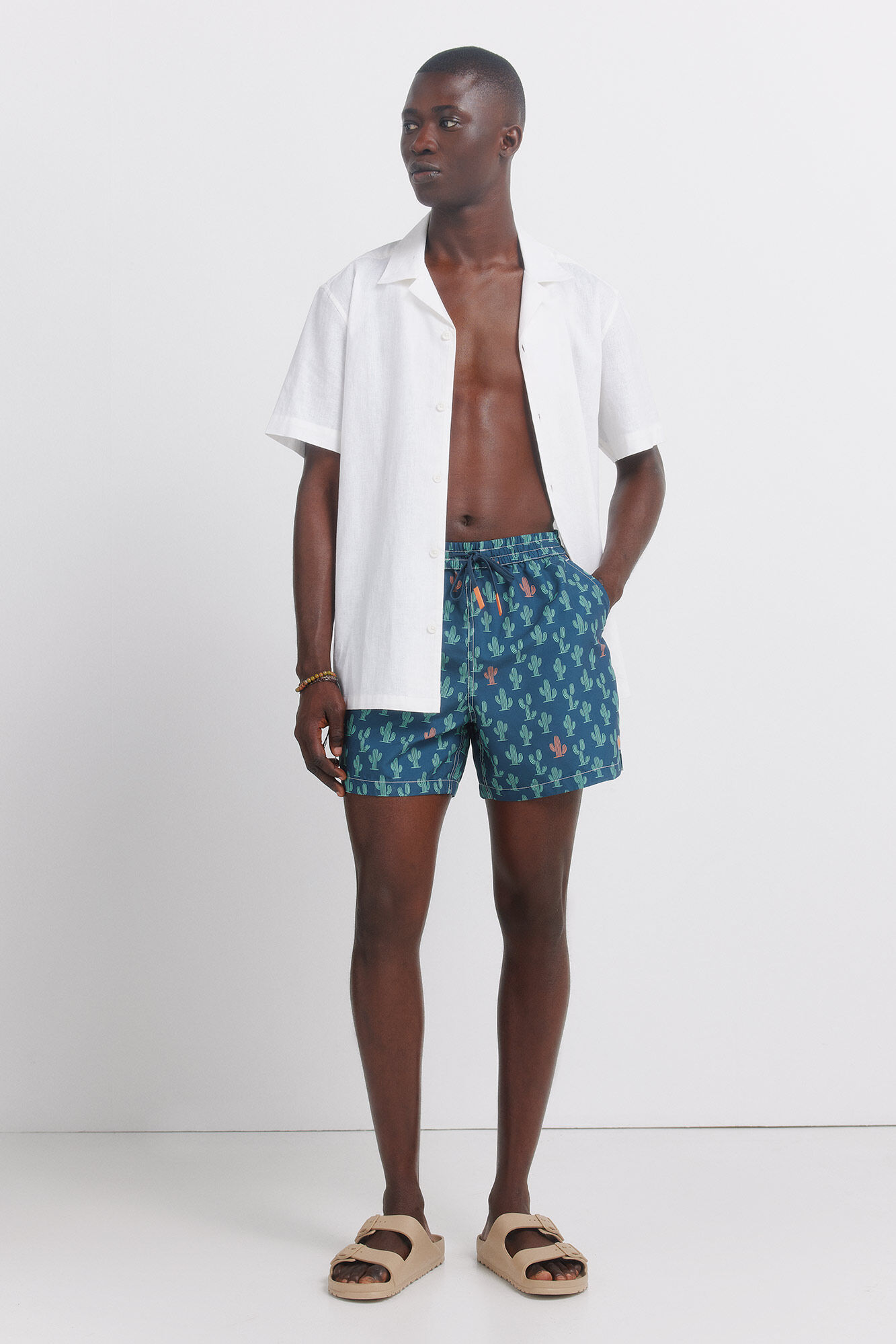Springfield Traje de ba&ntilde;o estampado de cactus