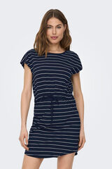 Springfield Vestido de corte holgado estampado