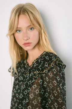 Springfield Camisa Maya negro
