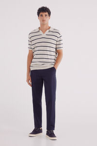 Springfield Pantalón chino comfort slim fit