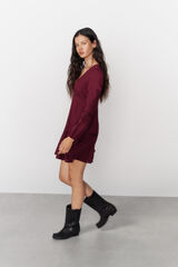 High Spirits Vestido Vela púrpura