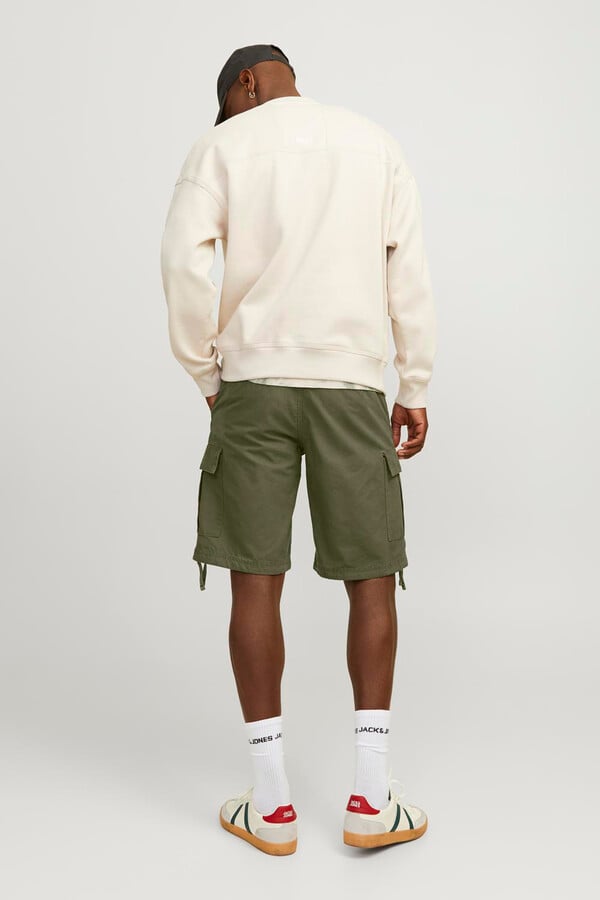 Jack & Jones Bermuda cargo regular fit verde