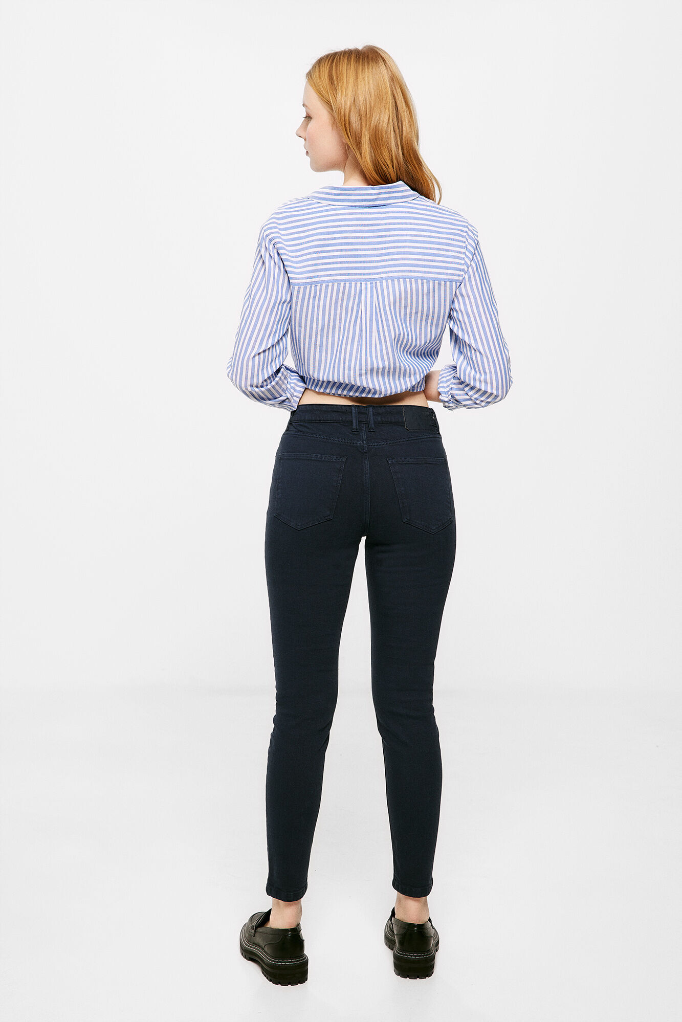 Jeans Color Slim Cropped Pantalones de mujer Springfield MX