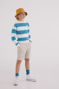 Springfield Bermudas chino ligero niño beige