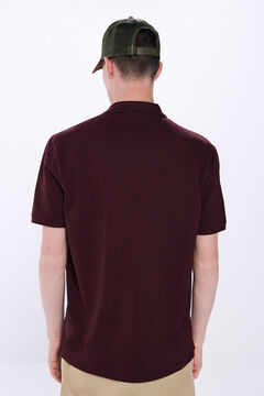 Springfield Polo piqué basico regular fit rojo