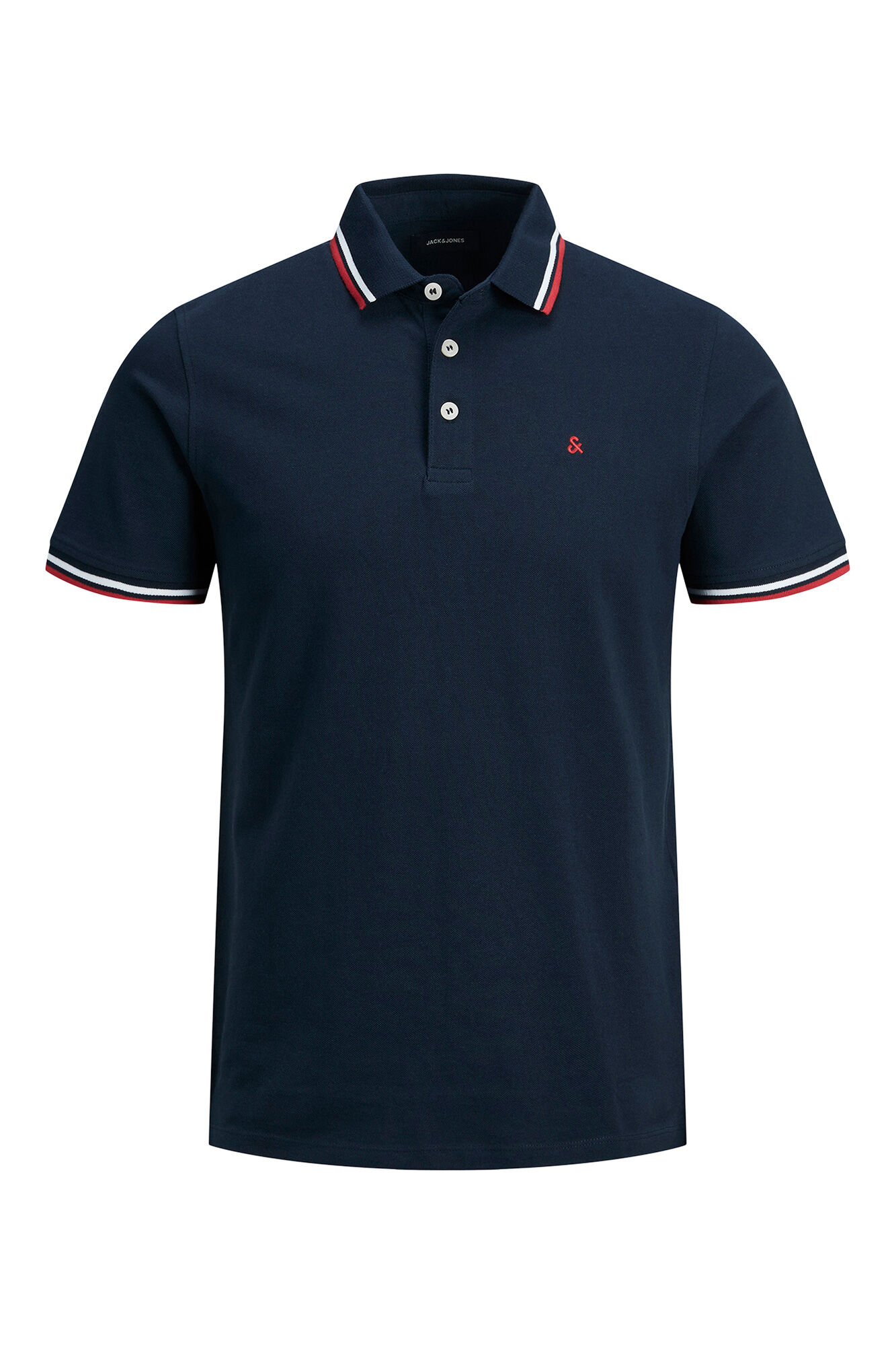 Jack & Jones Polo slim fit azul tinta