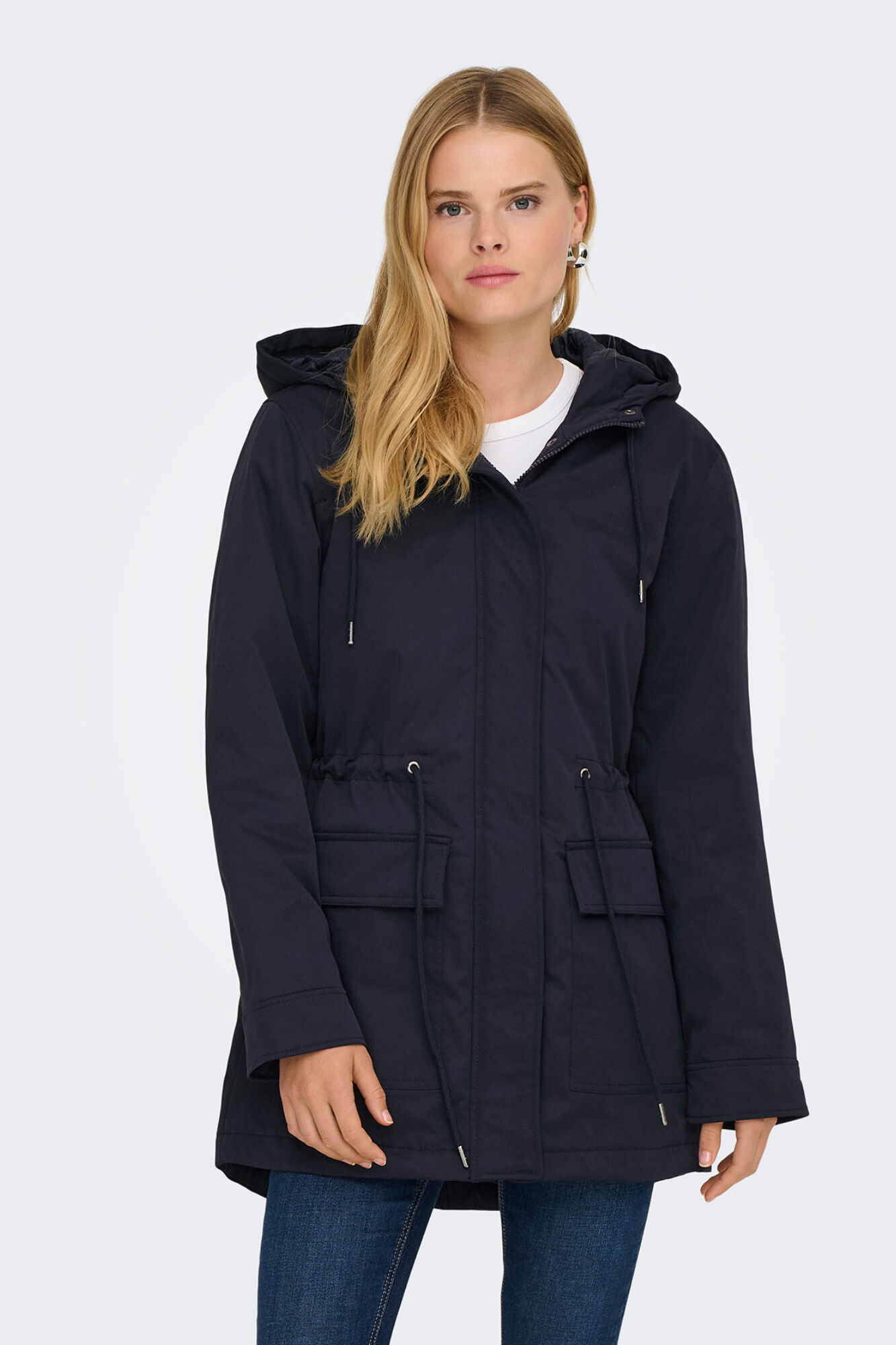 Only Parka con capucha