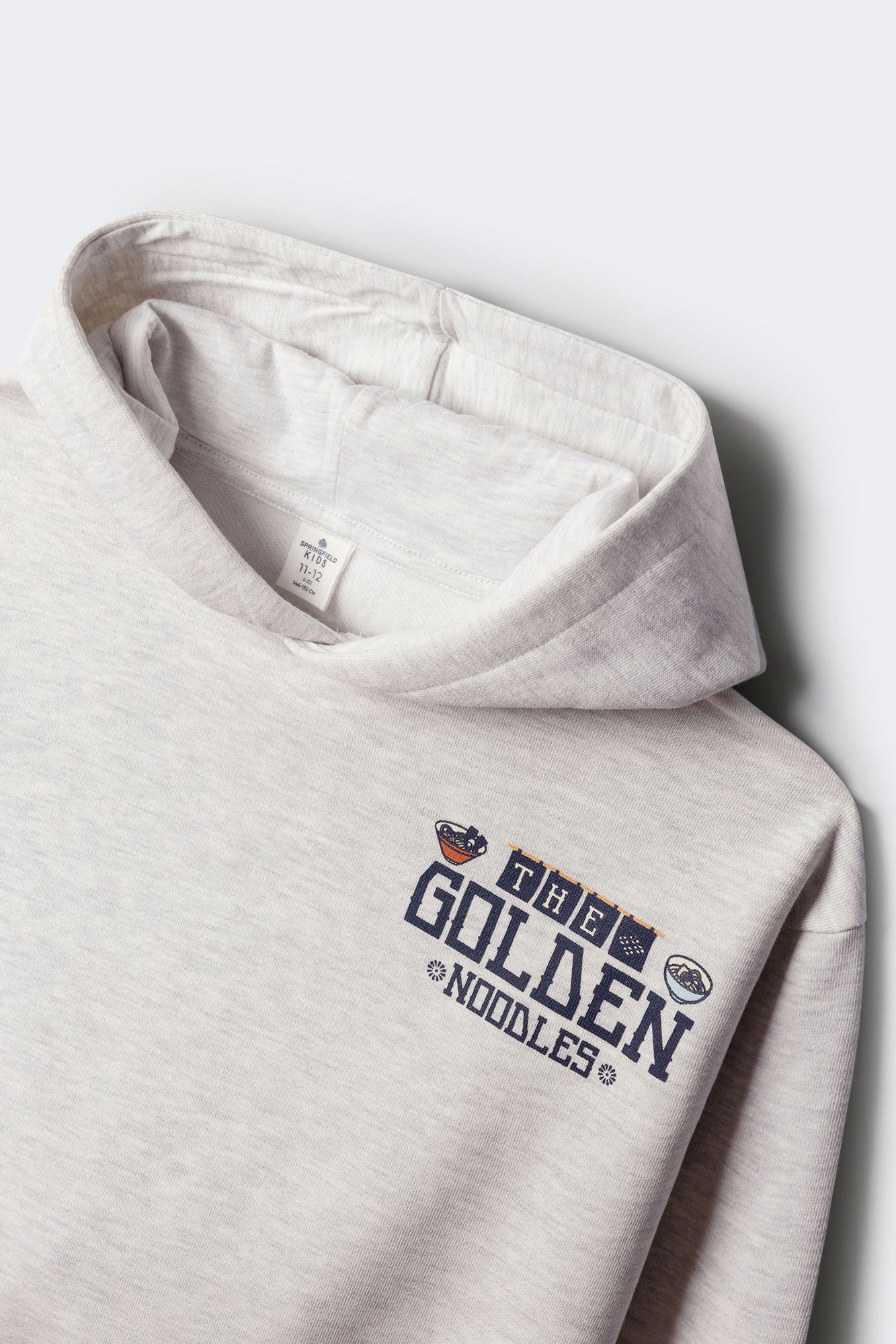 Springfield Kids Sudadera con capucha infantil "Goden" gris