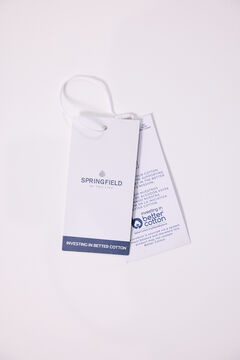 Springfield Camisa franela cuadros azulado