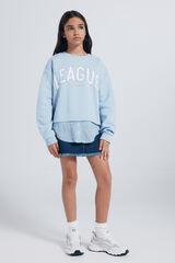 Springfield Sudadera League niña azul
