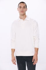 Springfield Sudadera polo natural