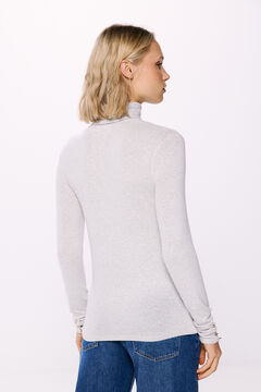 Springfield Playera cuello vuelto gris