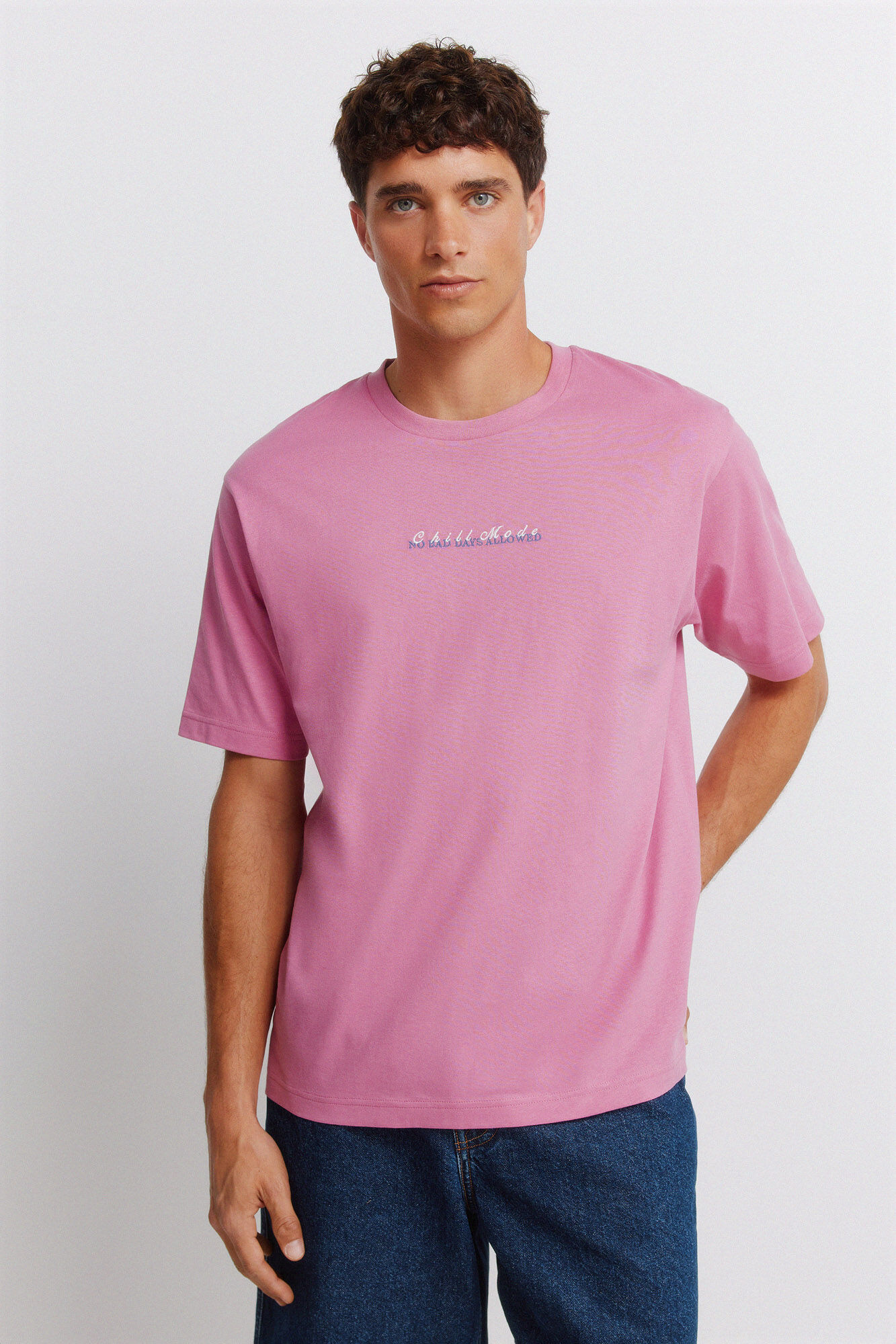 Springfield Playera wave caf&eacute; rosa