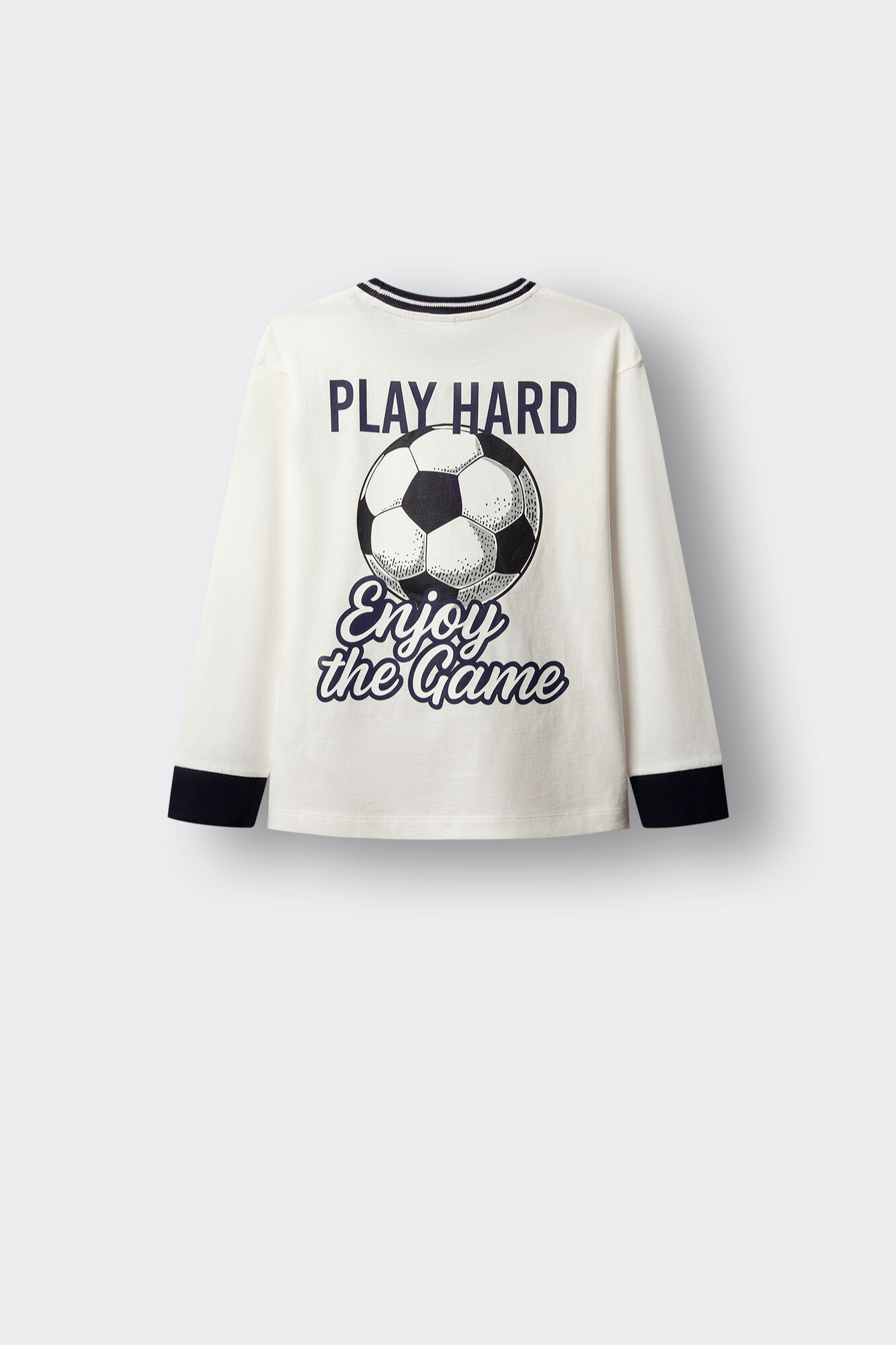 Springfield Kids Playera manga larga de pelota de f&uacute;tbol para ni&ntilde;o