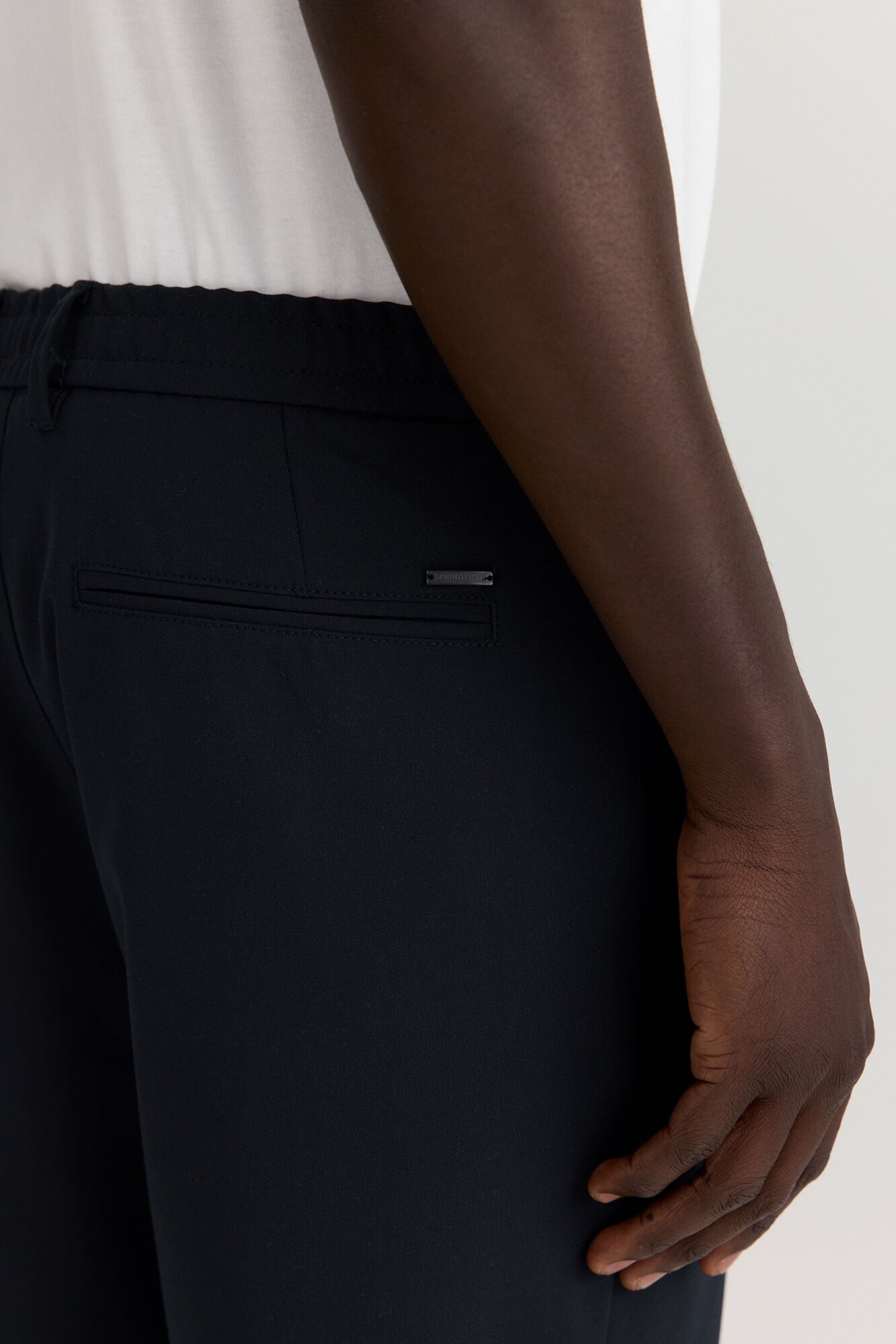 Springfield Pantal&oacute;n chino jogger azul