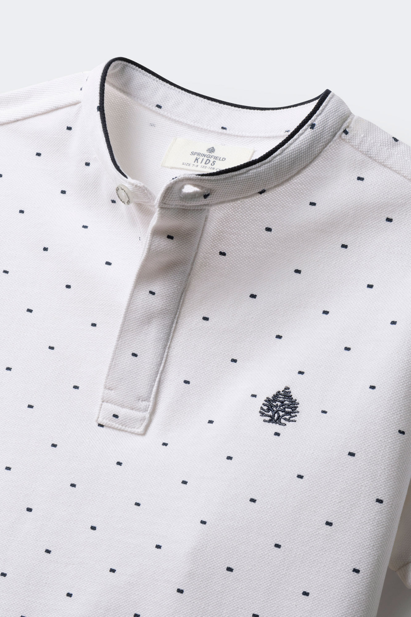Springfield Kids Polo cuello mao estampado ni&ntilde;o natural