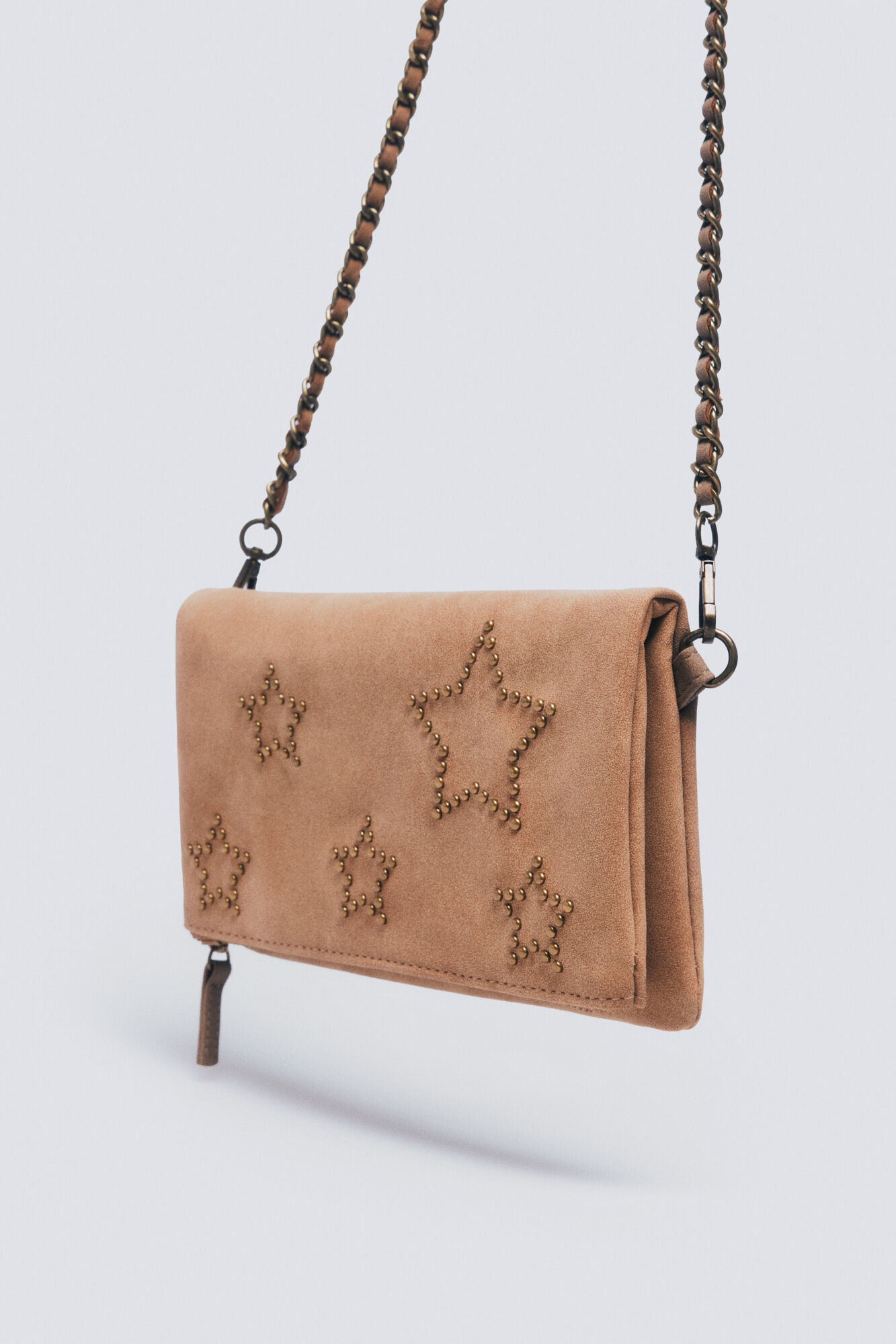 Springfield Bolsa bandolera estrellas tachuelas  estampado