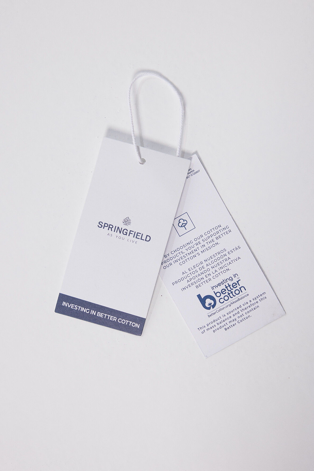 Springfield Playera cuello &eacute;tnico negro