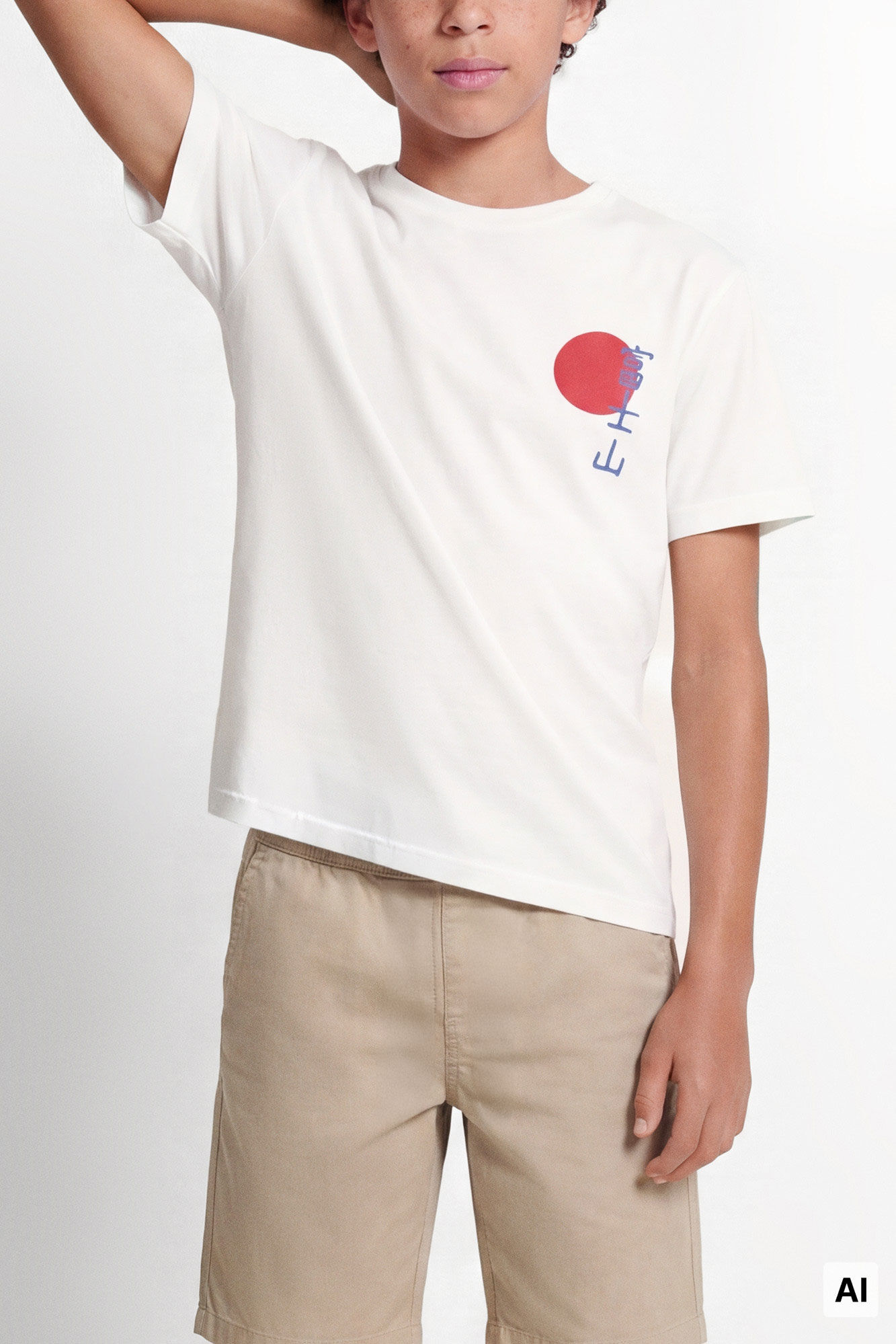 Springfield Kids Playera manga corta Monte Fuji ni&ntilde;o