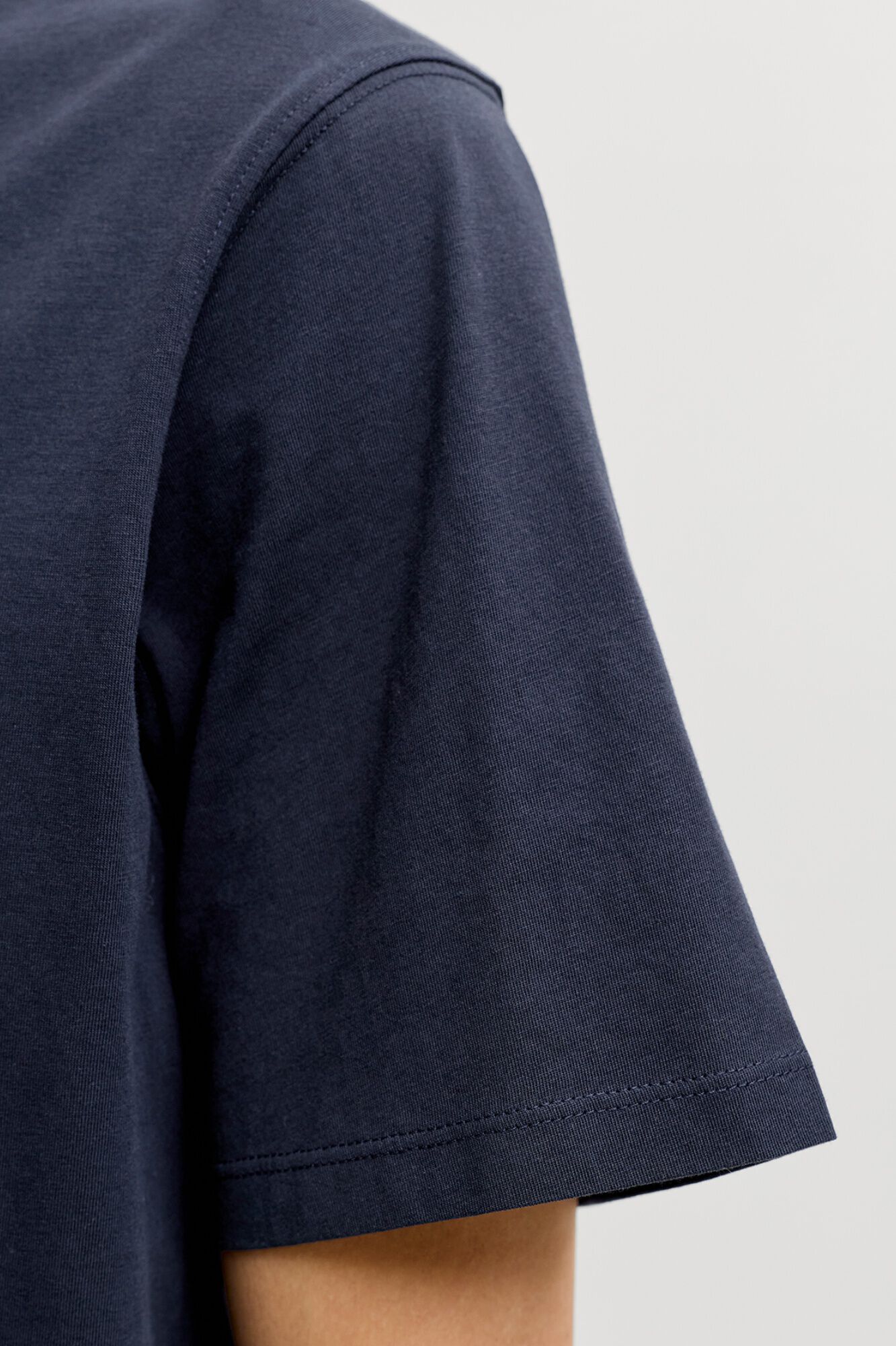 Jack & Jones Playera est&aacute;ndar fit marino