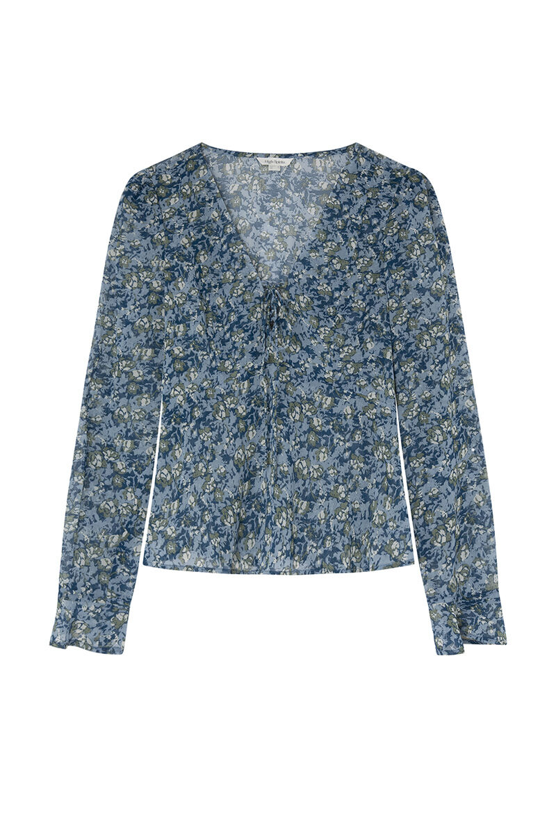 High Spirits Camisa Olivia azul indigo