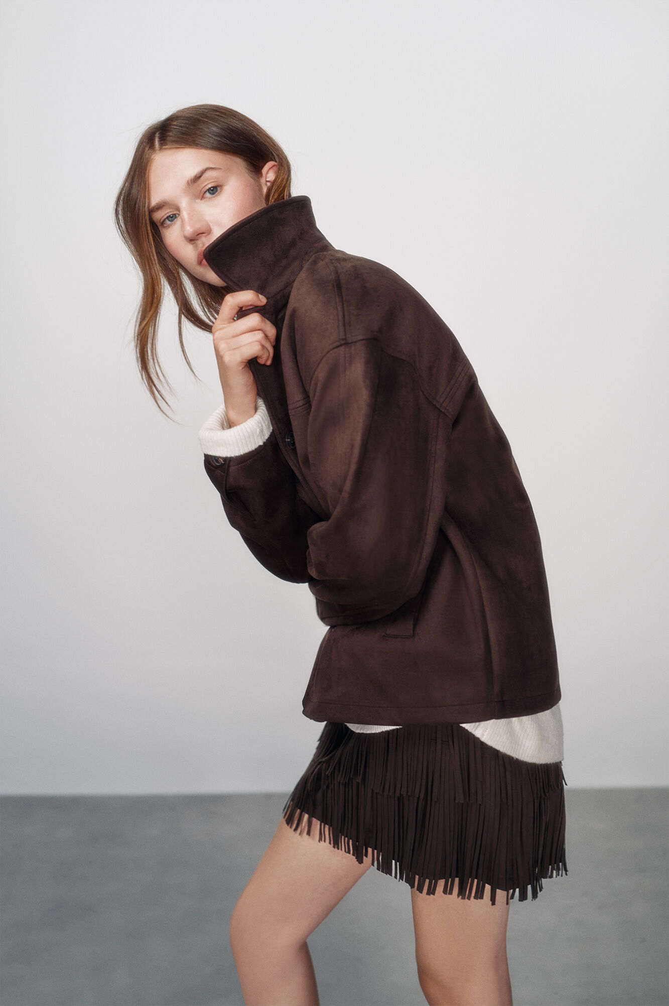 High Spirits Chamarra Tawny caf&eacute;