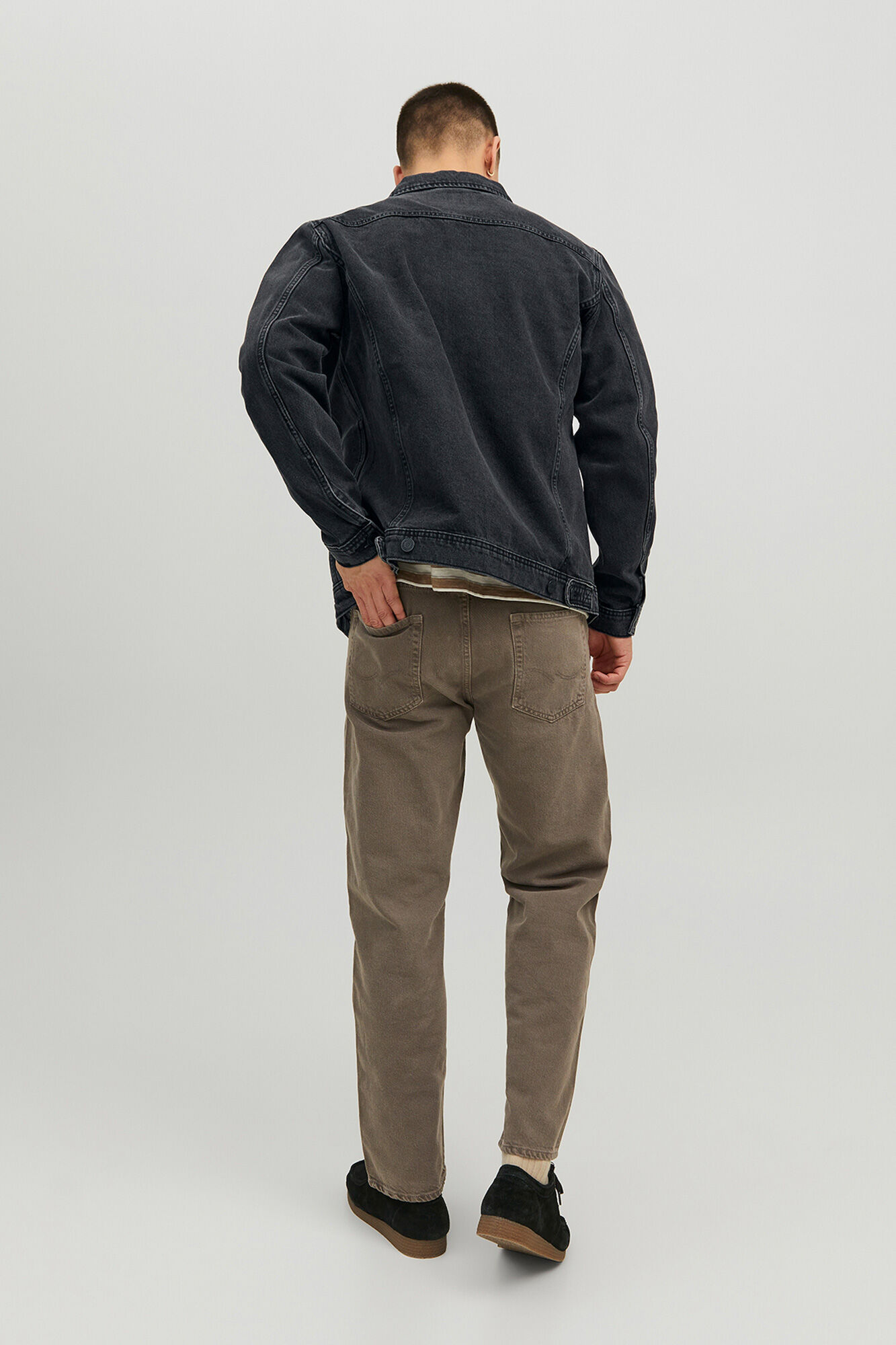 Jack & Jones Cazadora denim negro