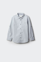 Springfield Camisa estructura niño verde