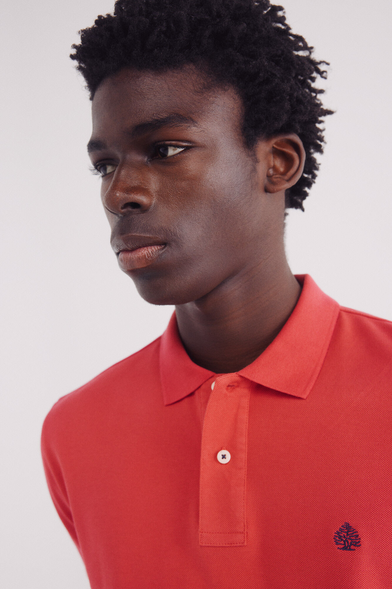 Springfield Polo piqu&eacute; b&aacute;sico regular fit rojo