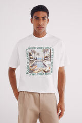 Springfield Playera good vives only marfil