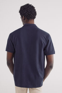Springfield Polo estructura regular fit azul
