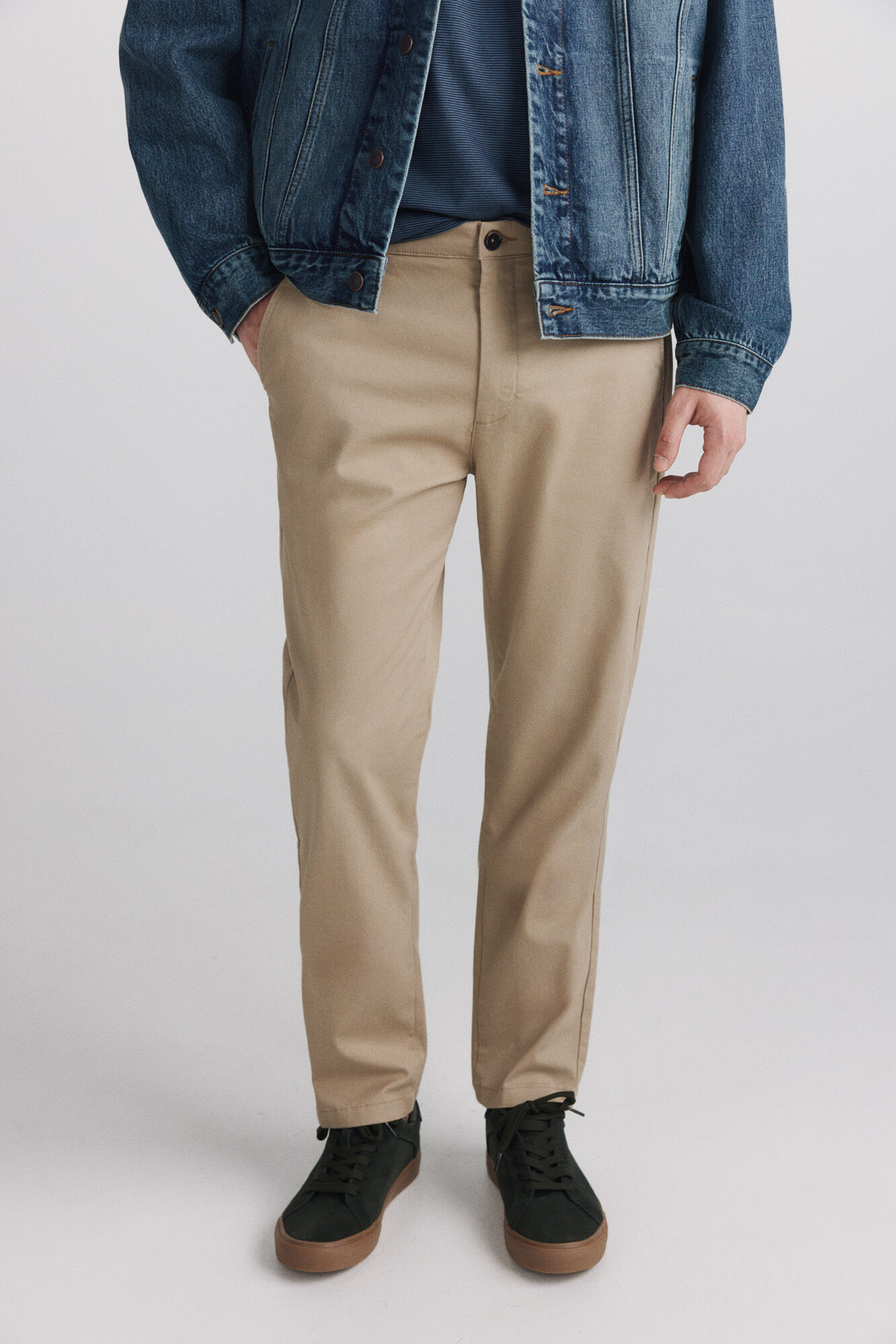 Springfield Pantal&oacute;n chino slim fit