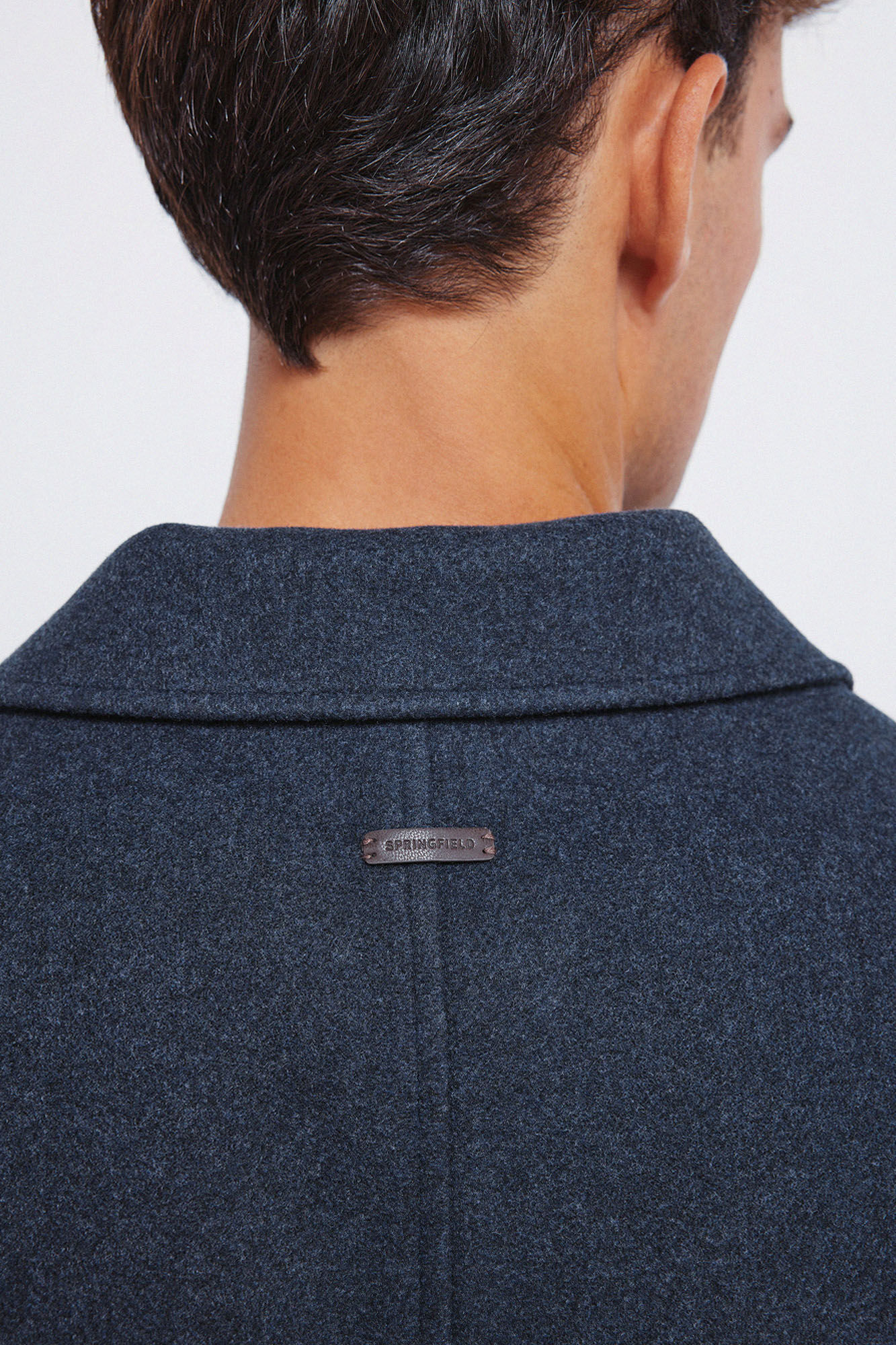 Springfield Chamarra el&aacute;stico c&oacute;modo azul