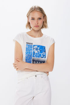 Springfield Playera "Paradise" natural