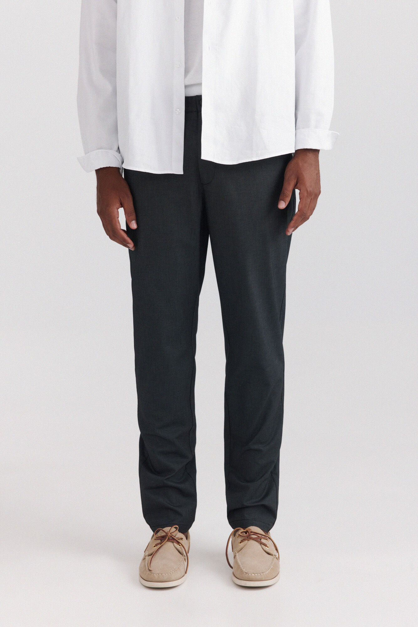 Springfield Pantal&oacute;n chino de estructura bicolor comfort fit