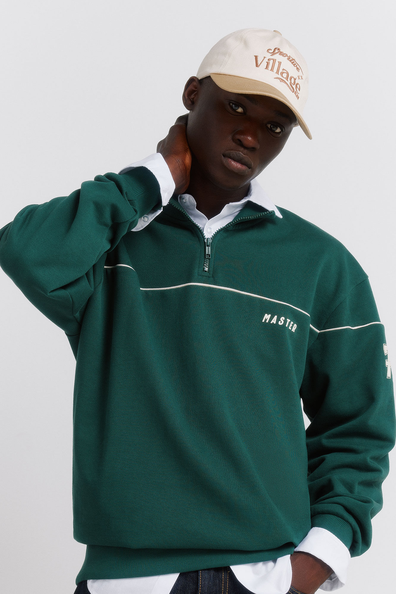 Springfield Sudadera pipping 78 verde