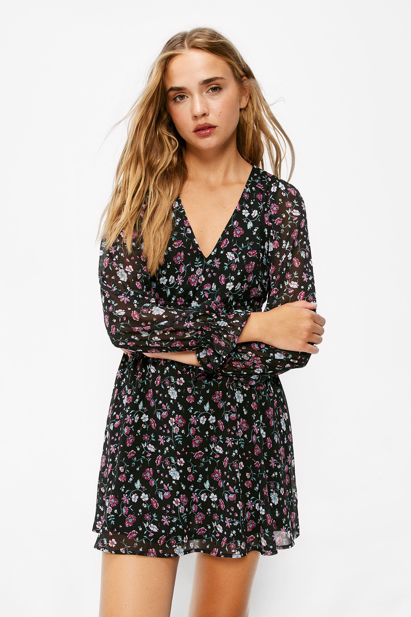 Vestidos cortos de lurex hot sale