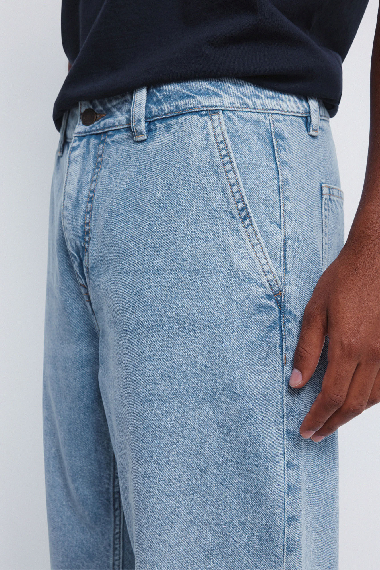 Springfield Jeans chino lavado azul