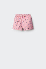 Springfield Bañador palmeras niño rojo