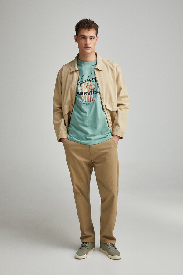 Springfield Playera weekend service verde