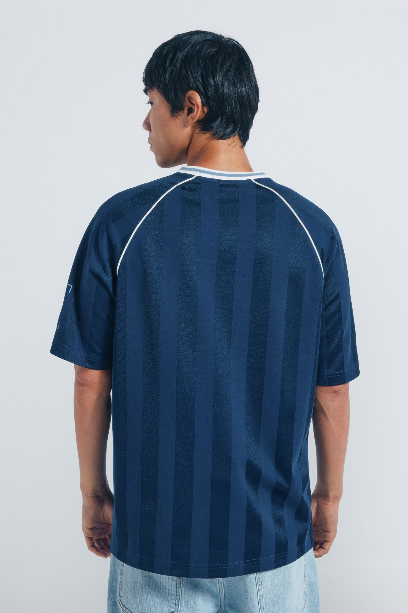 Springfield Camiseta sport pico azulado