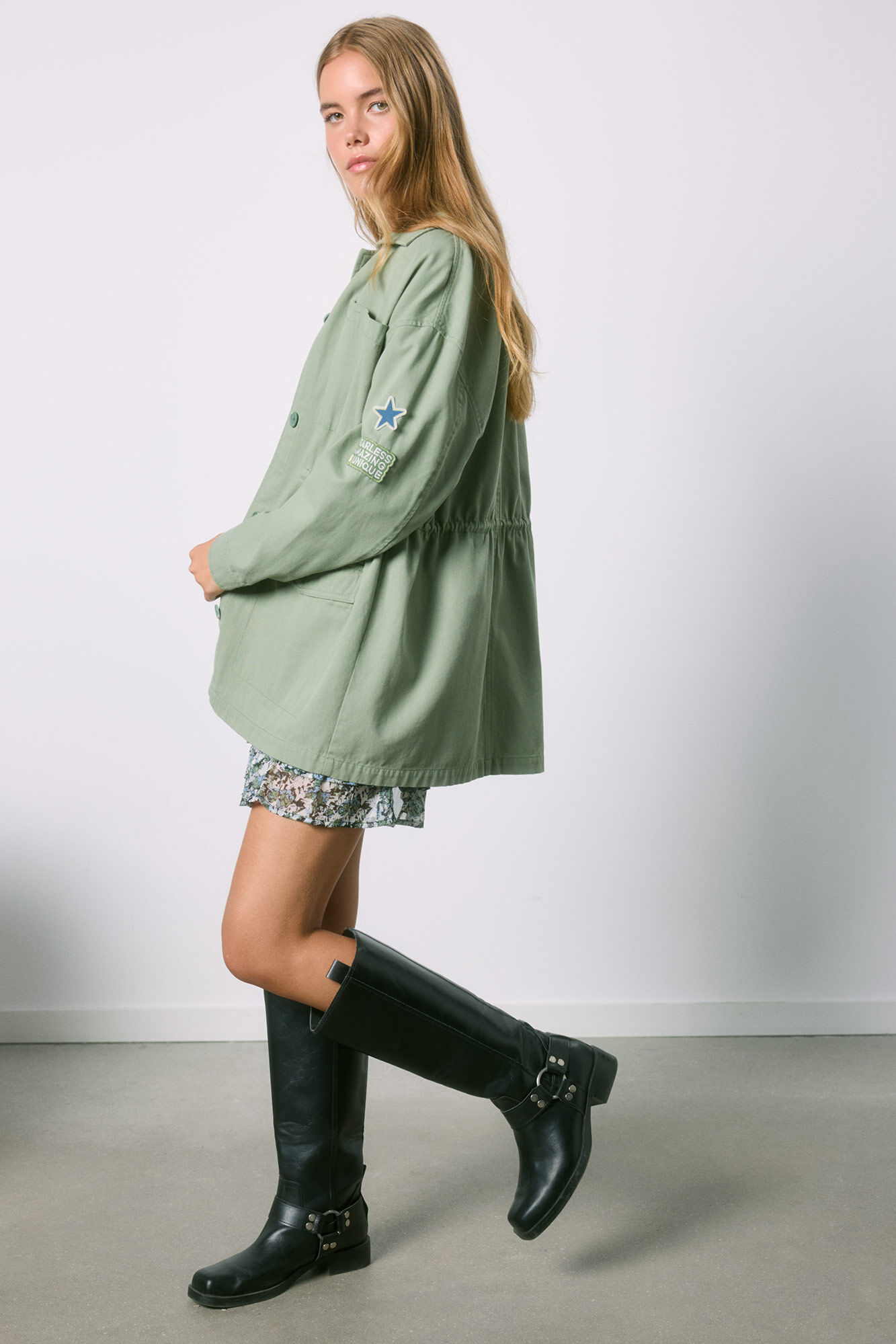 High Spirits Chamarra Benjamin verde