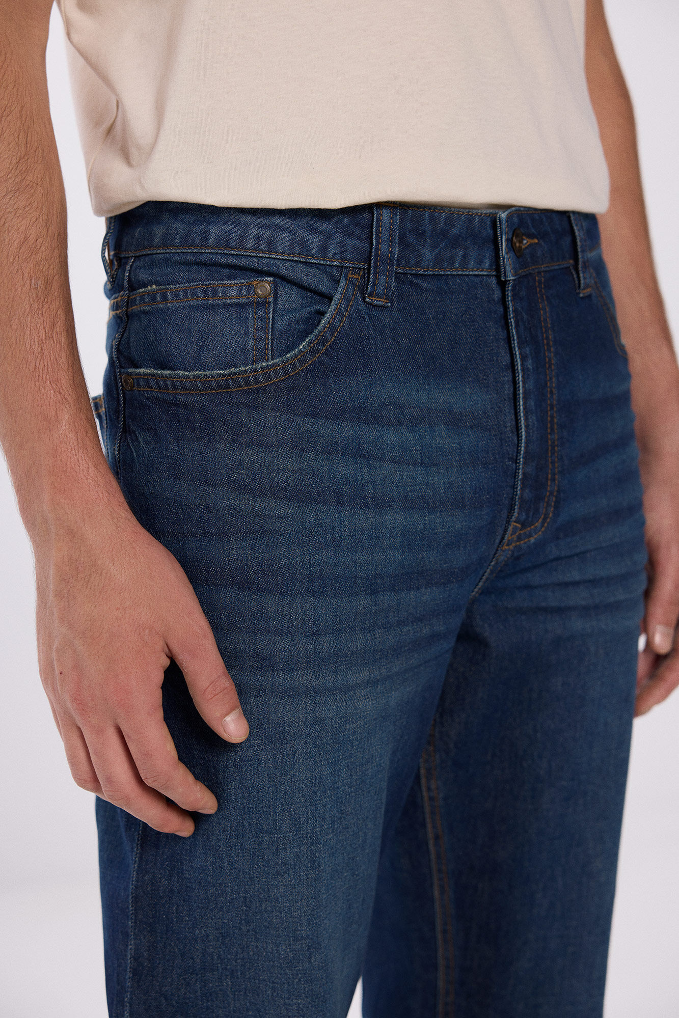 Springfield Vaquero regular fit turquesa