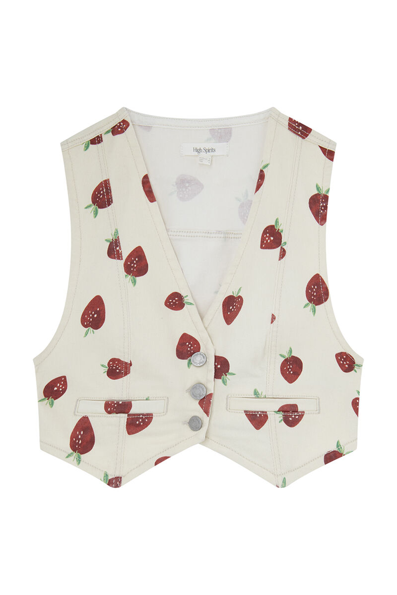 High Spirits Chaleco Berry-Cake beige