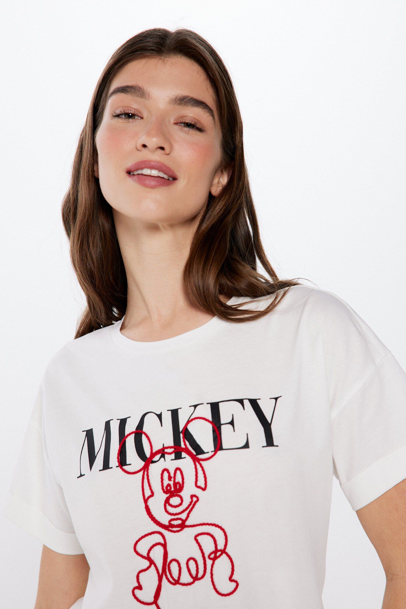 Springfield Playera "Mickey Mouse" estampado