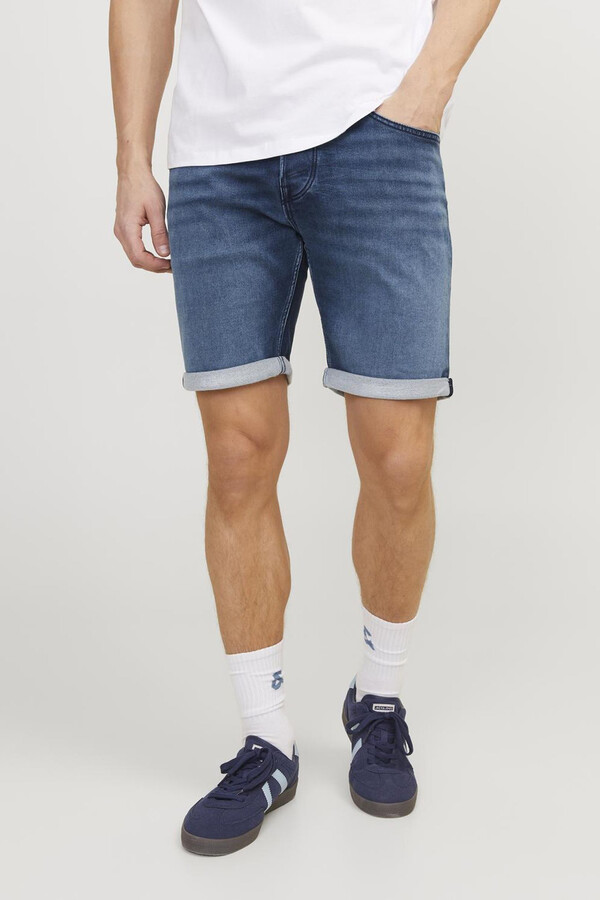 Jack & Jones Shorts de jean regular fit azulado