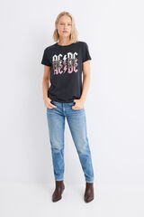 Springfield Playera "ACDC" gris