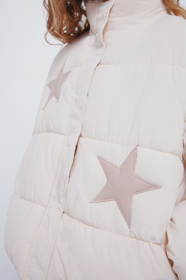 Springfield Kids Plumífero con estrellas para niña estampado